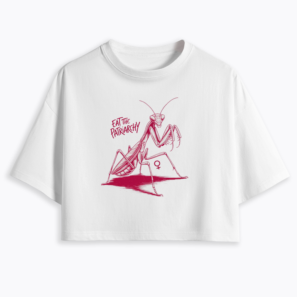 Eat The Patriarchy Cropped T-Shirt