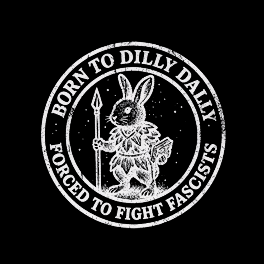 Born to Dilly Dally Forced to Fight Cropped T-Shirt
