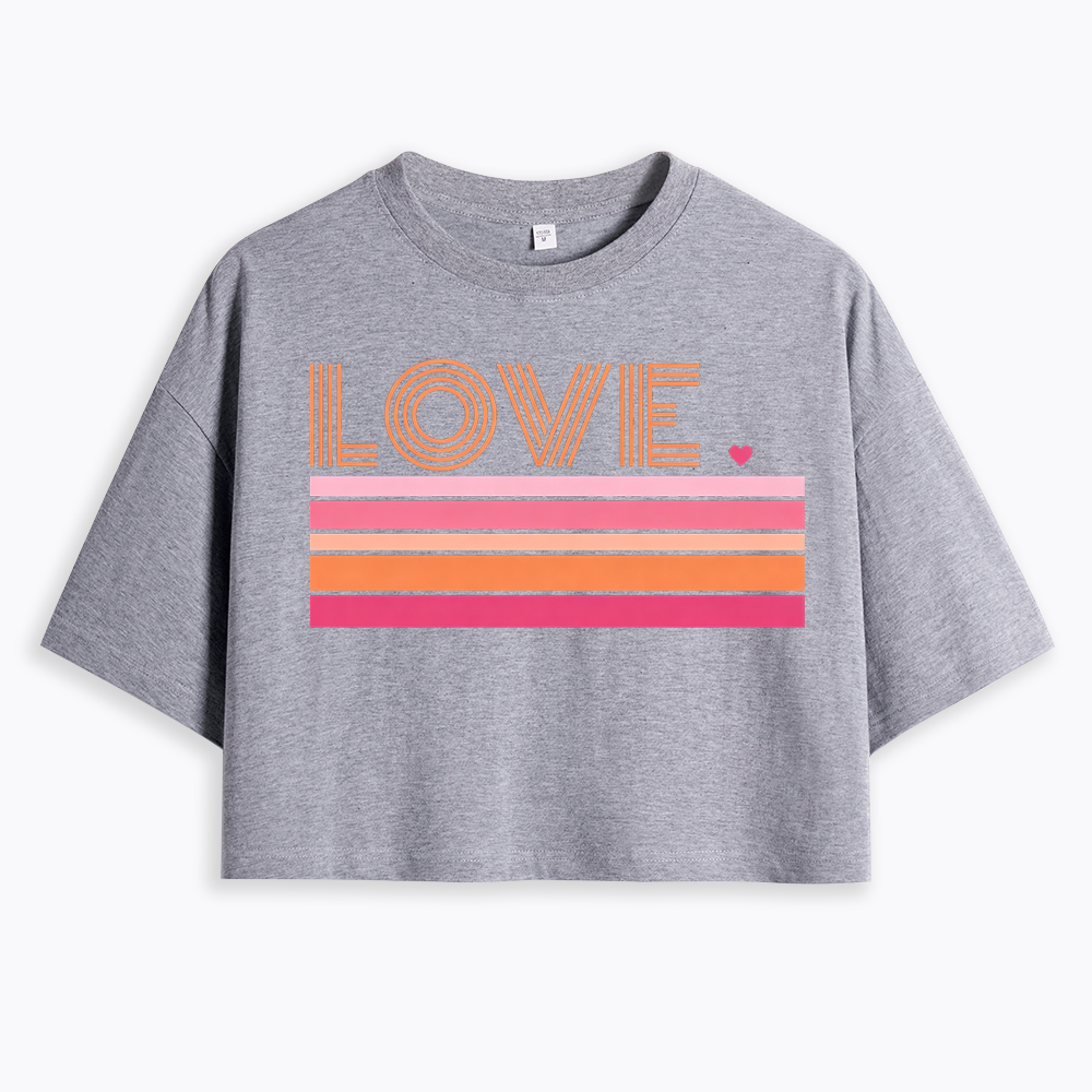 Love Cropped T-Shirt