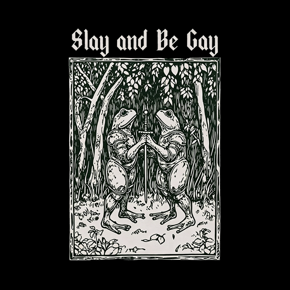 Slay and Be Gay Cropped T-Shirt