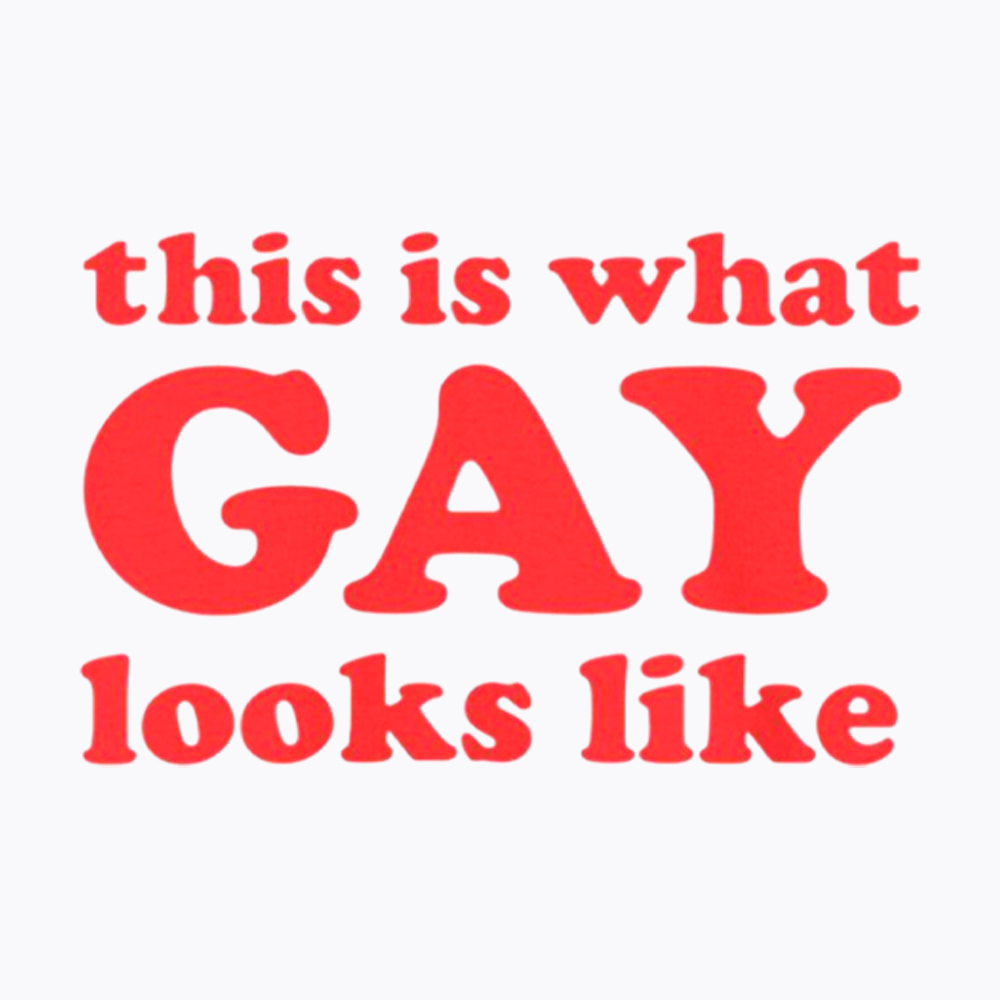 This Is What Gay Looks Like Cropped T-Shirt