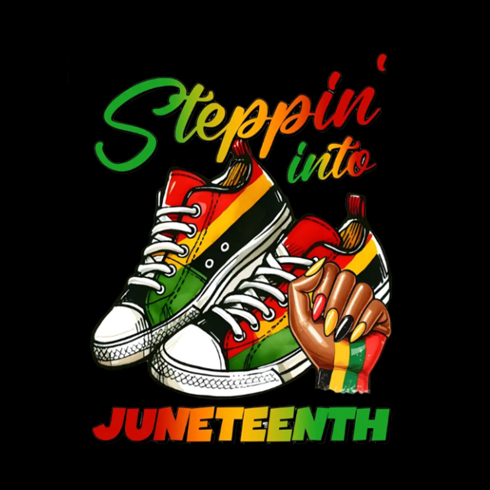 Stepping Into Juneteenth Cropped T-Shirt