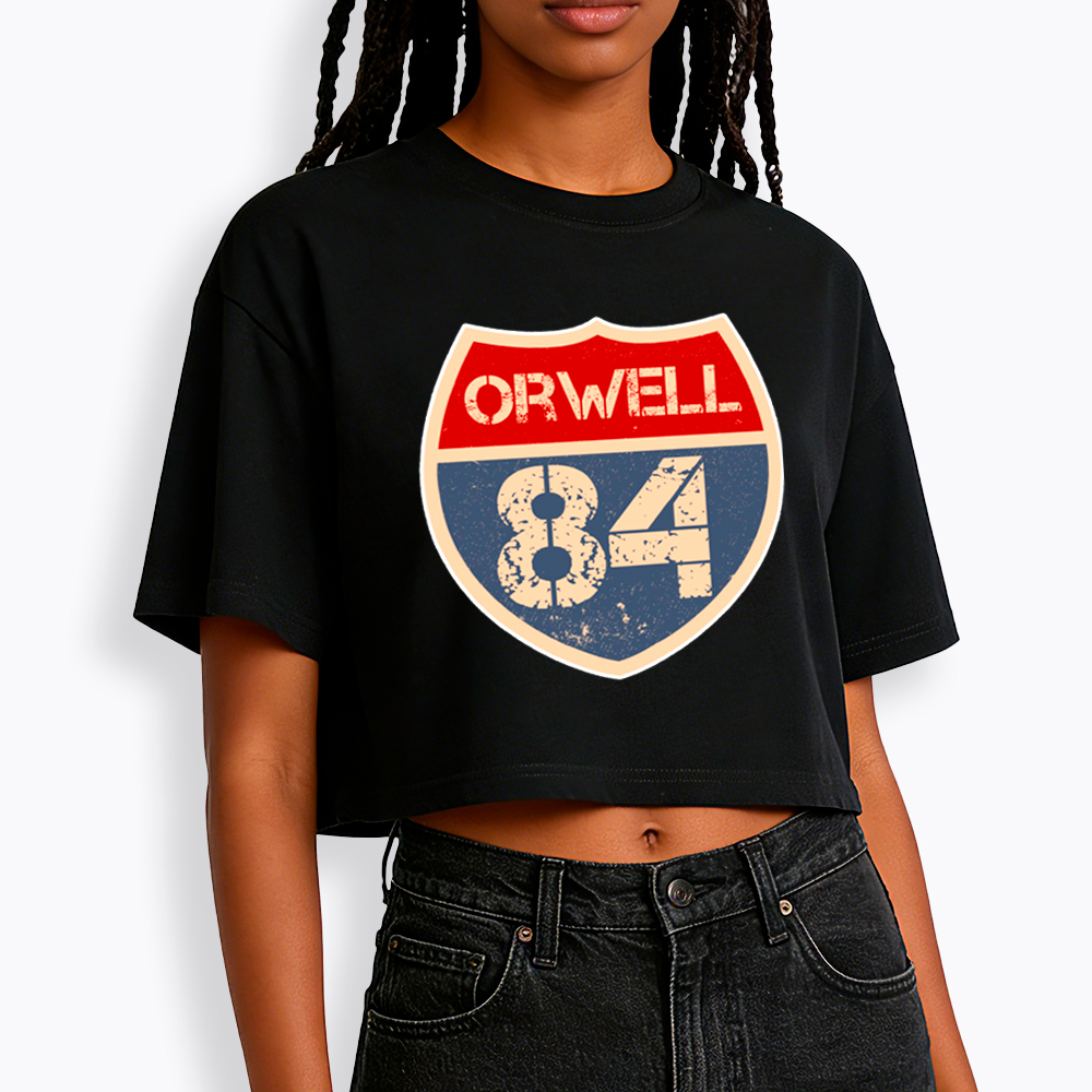 Orwell 84 Cropped T-Shirt