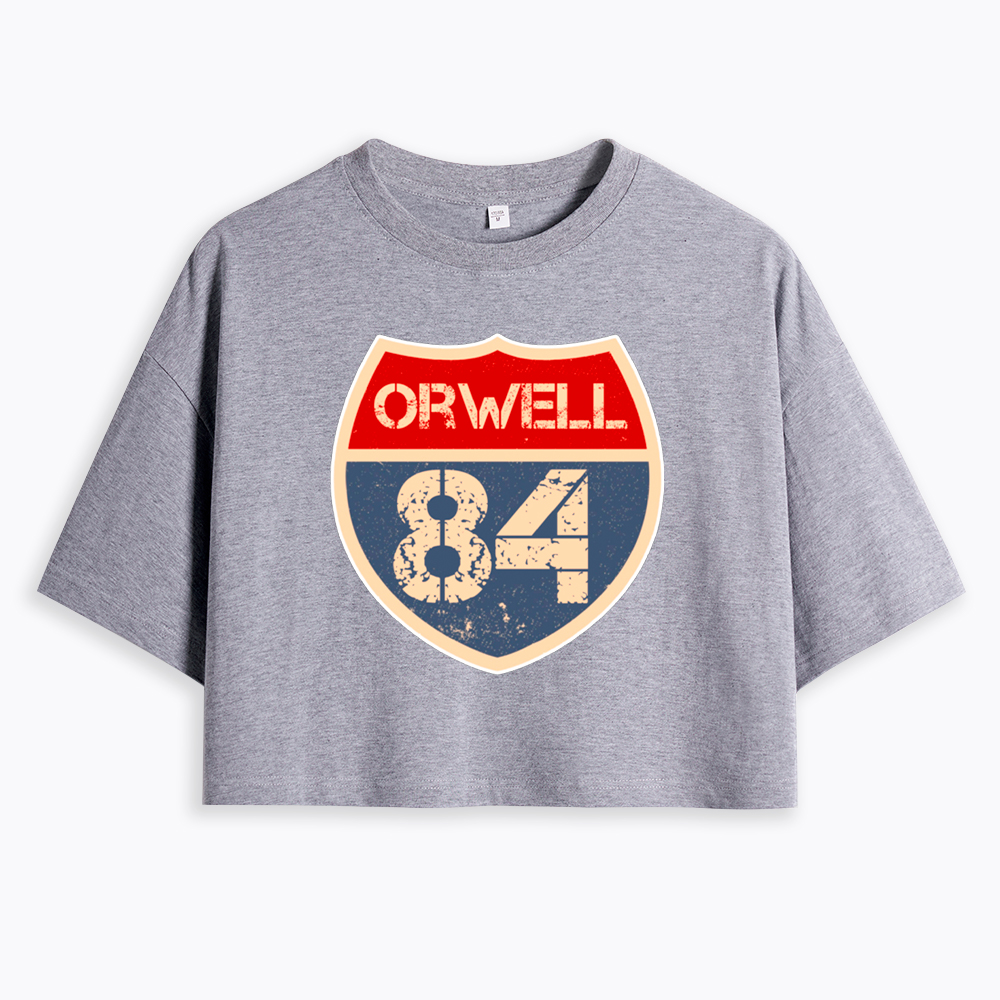 Orwell 84 Cropped T-Shirt