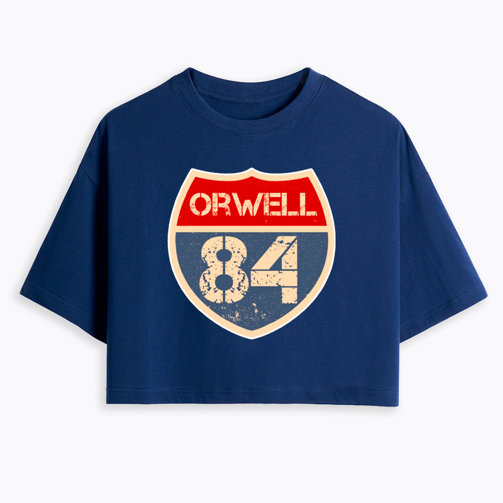 Orwell 84 Cropped T-Shirt