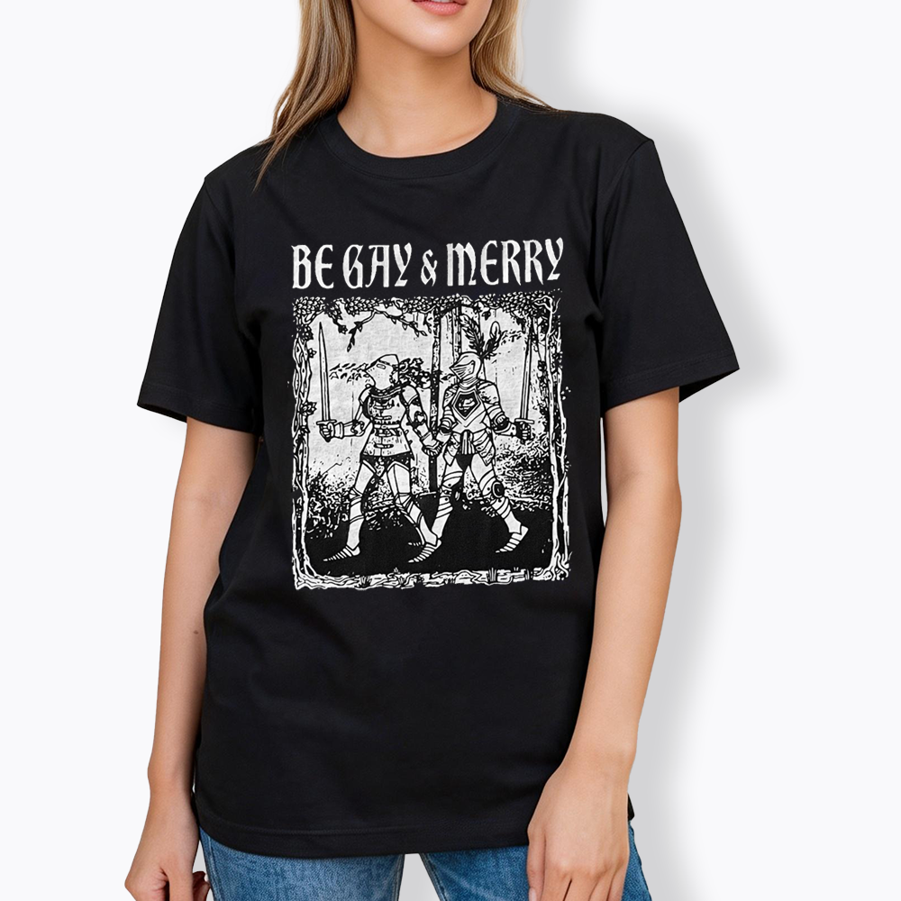 Merry Black Classic T-Shirt