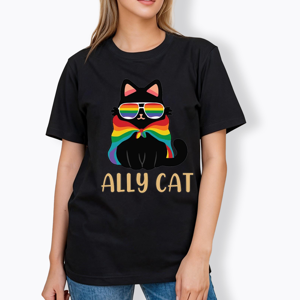 Pride Ally Cat Classic T-Shirt