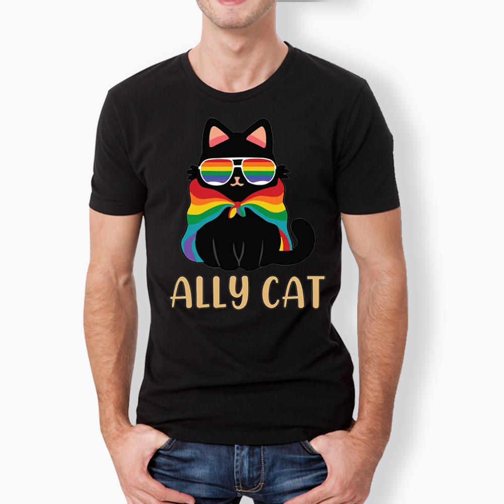 Pride Ally Cat Classic T-Shirt