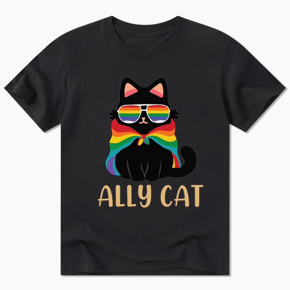 Pride Ally Cat Classic T-Shirt