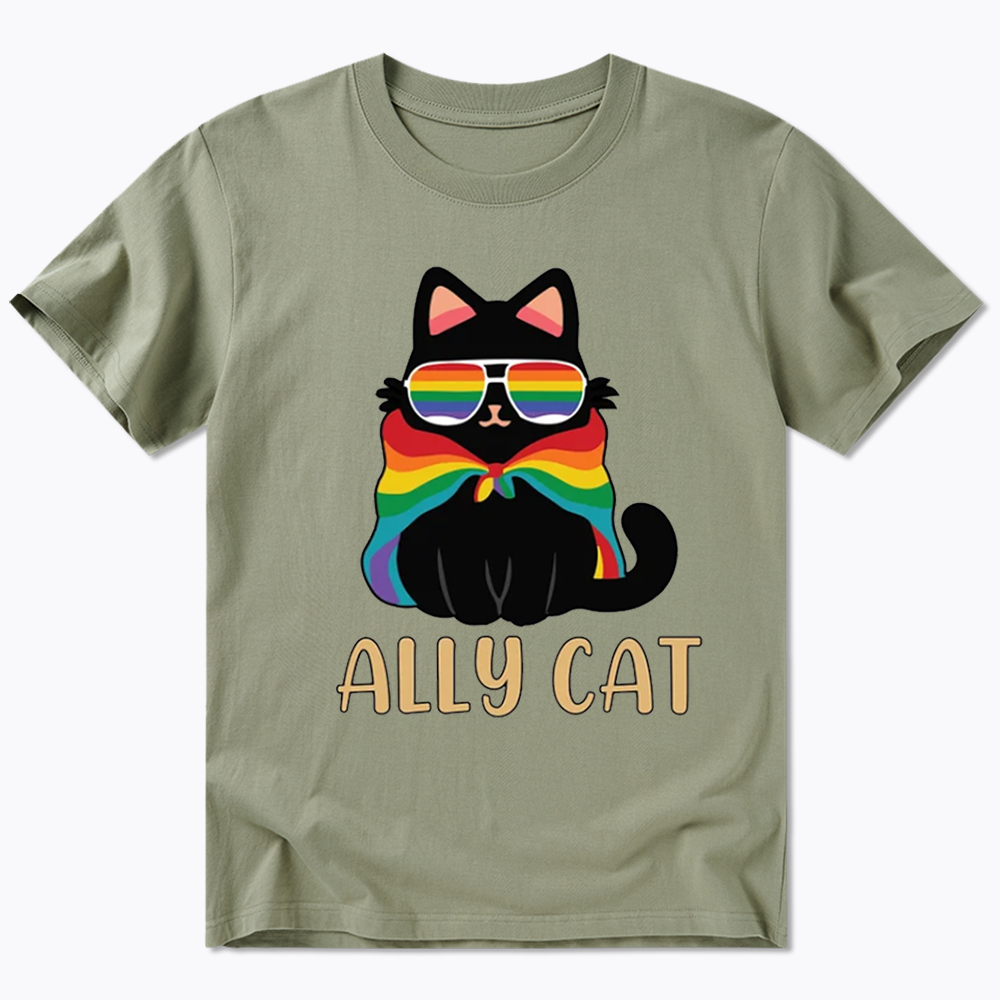 Pride Ally Cat Classic T-Shirt