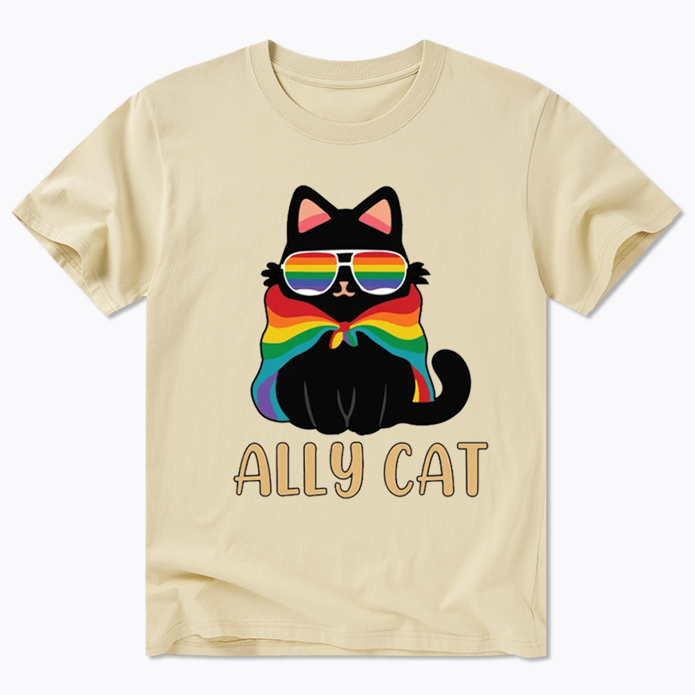 Pride Ally Cat Classic T-Shirt