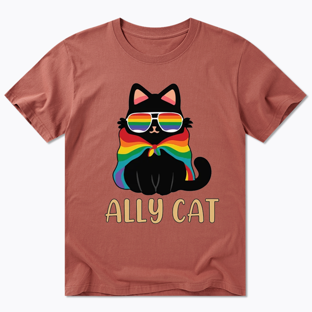 Pride Ally Cat Classic T-Shirt