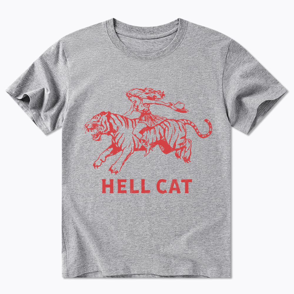 Vintage Cowgirl Hell Cat Classic T-Shirt