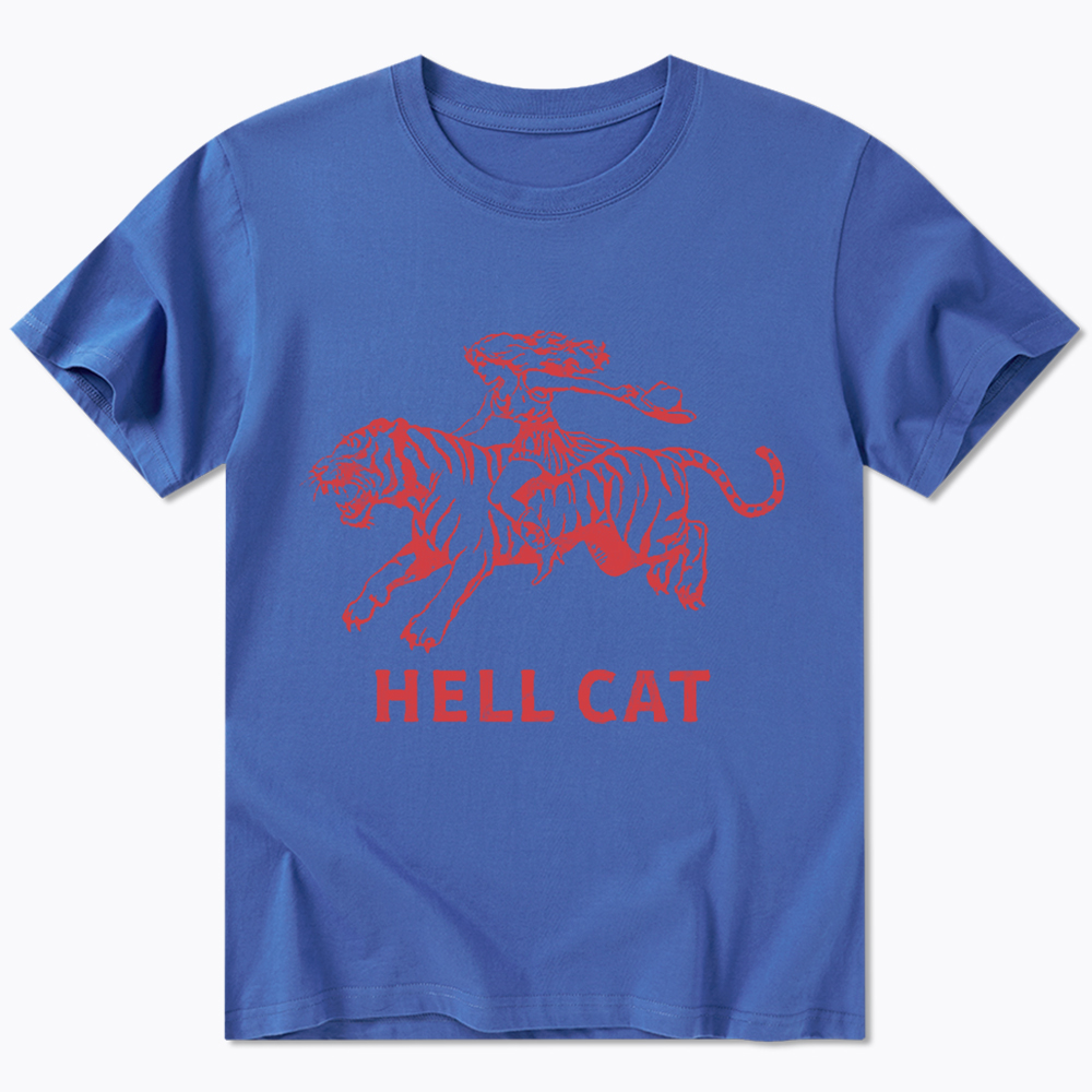Vintage Cowgirl Hell Cat Classic T-Shirt