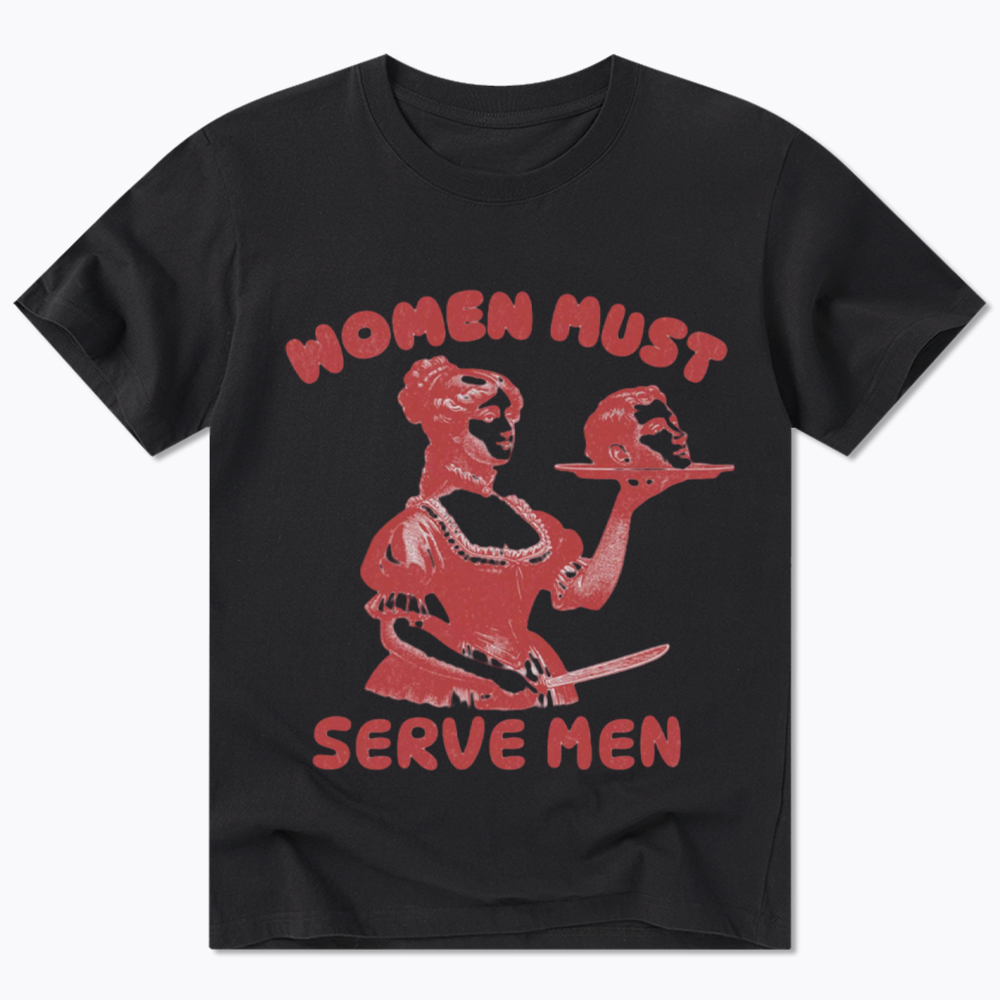 Smashing Patriarchy Women Must Serve Men Classic T-Shirt