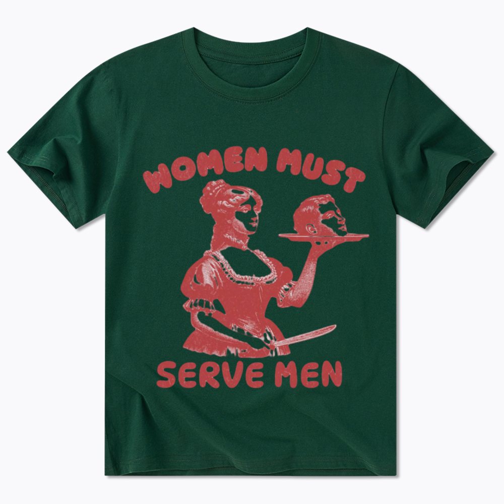 Smashing Patriarchy Women Must Serve Men Classic T-Shirt