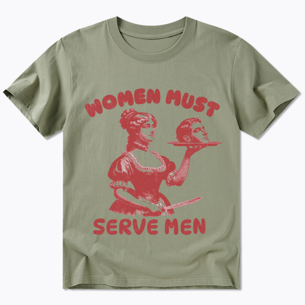 Smashing Patriarchy Women Must Serve Men Classic T-Shirt