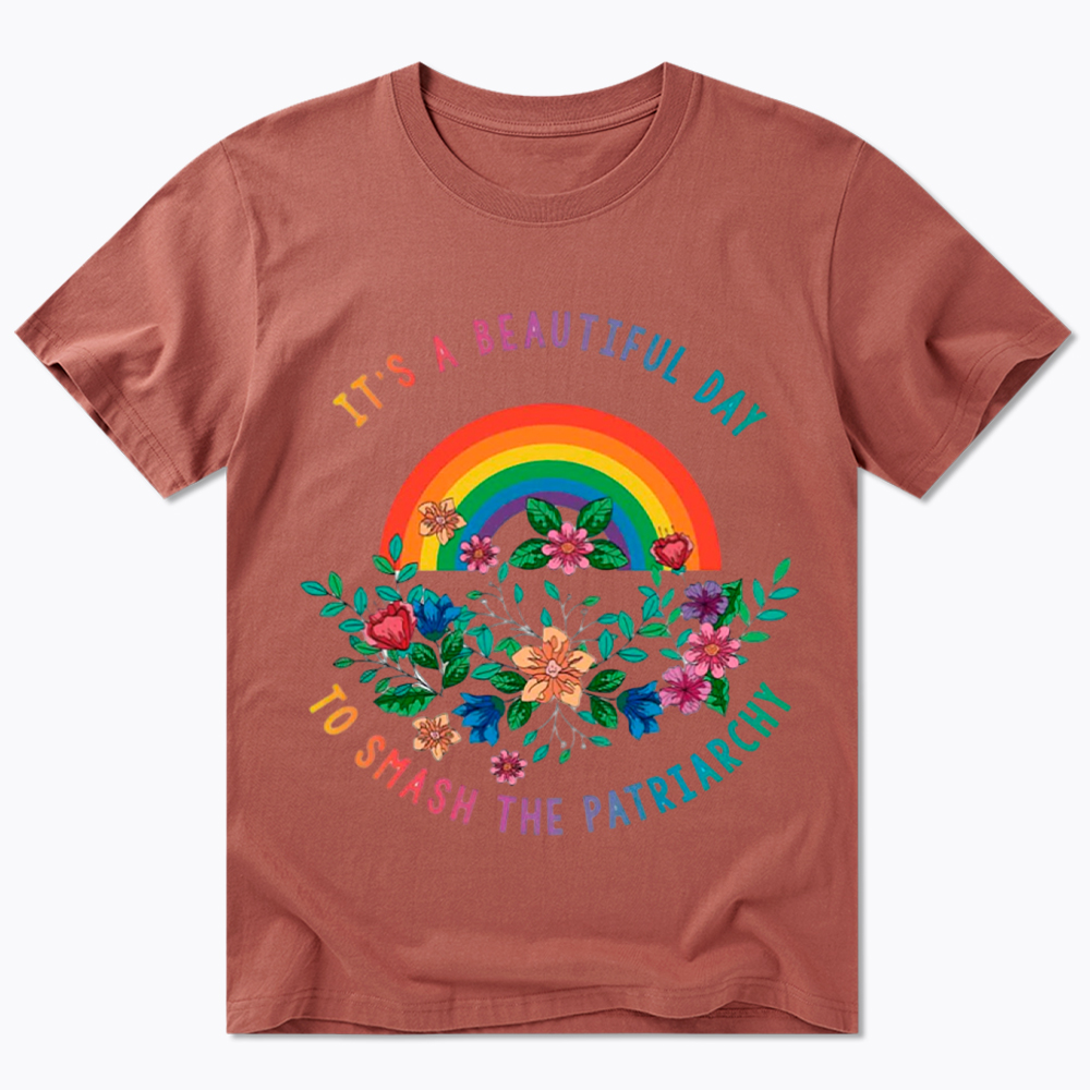It's A Beautiful Day To Smash The Patriarchy Classic T-Shirt
