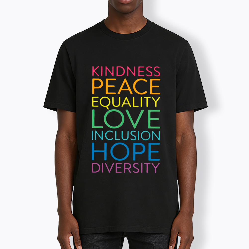 Kindness Peace  Love Equality Inclusion Hope Diversity Be Kind Classic T-Shirt