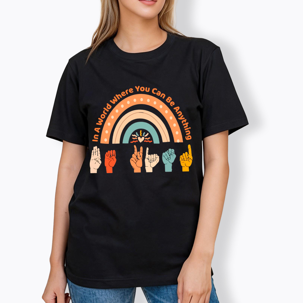 Be Kind In A World Where You Can Be Anything Classic T-Shirt