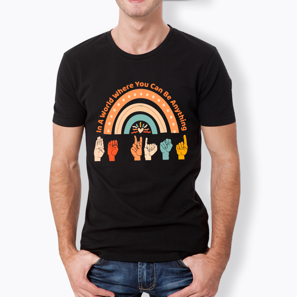 Be Kind In A World Where You Can Be Anything Classic T-Shirt
