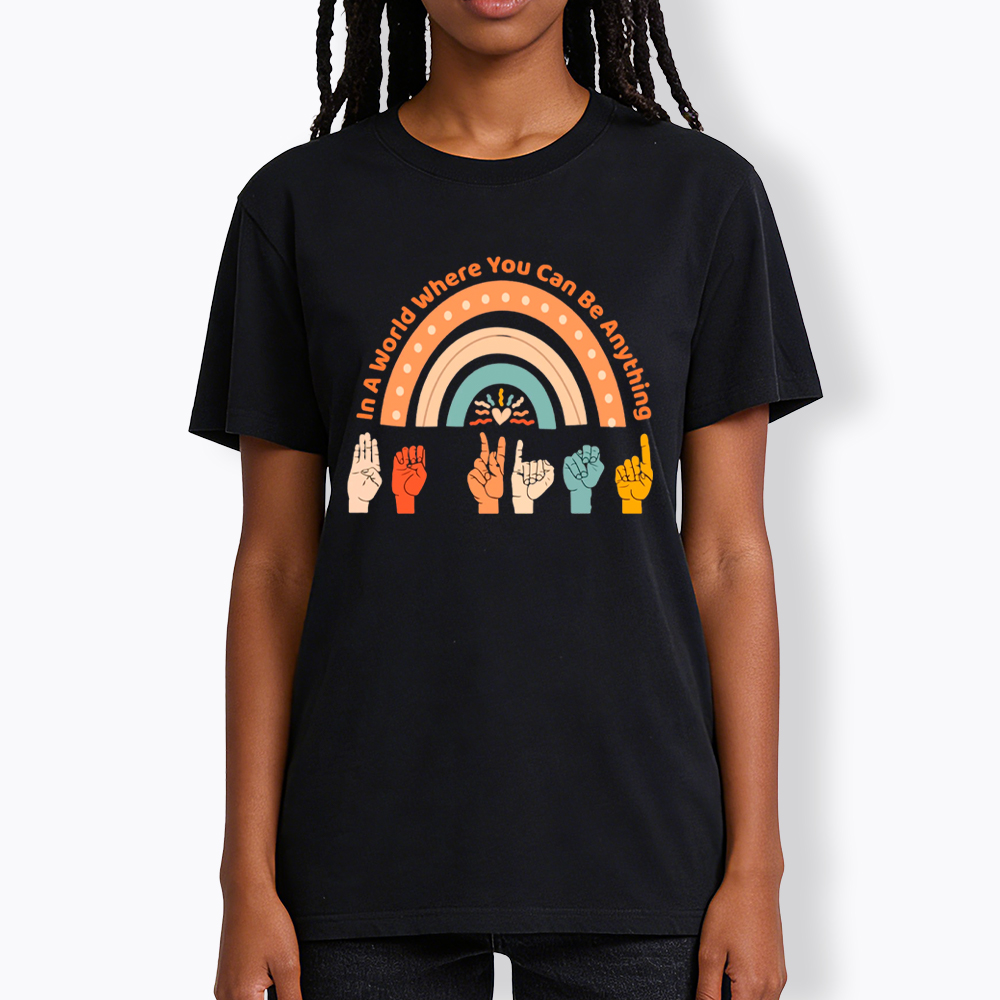 Be Kind In A World Where You Can Be Anything Classic T-Shirt