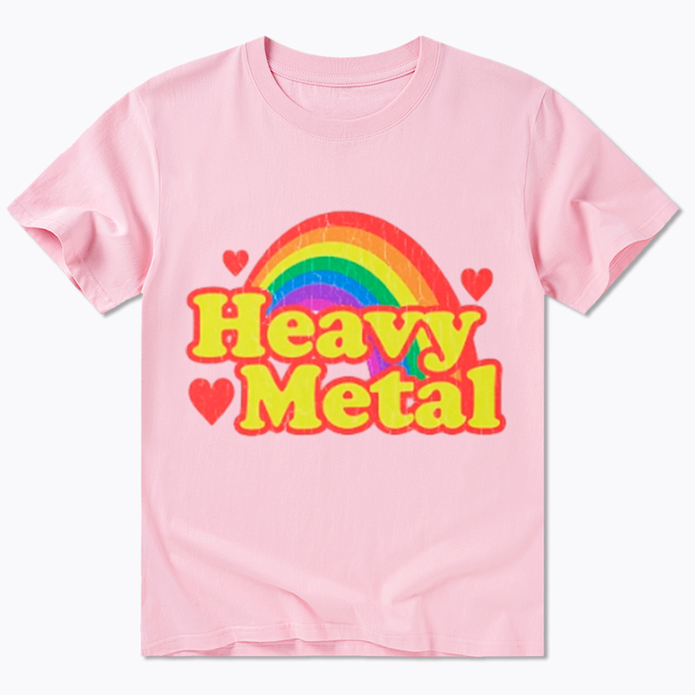 Funny Heavy Metal Rainbow Classic T-Shirt