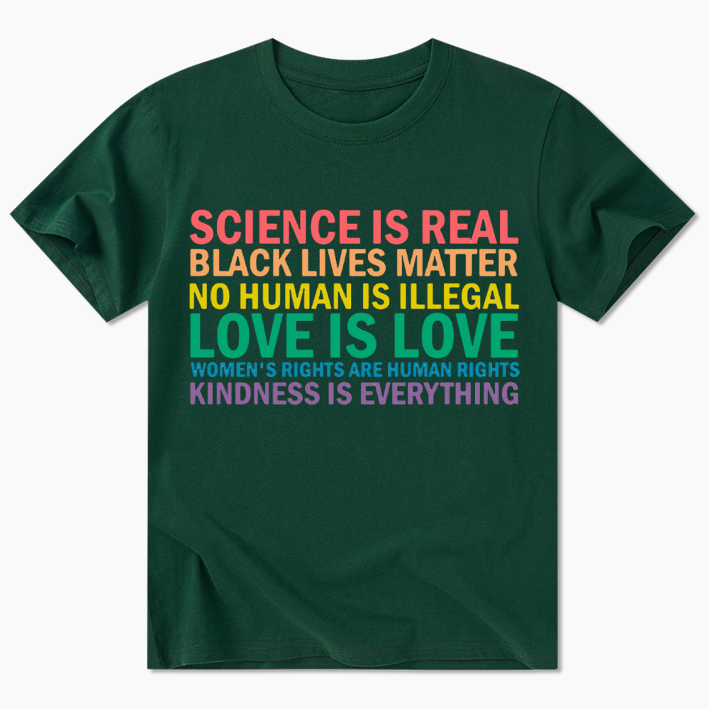 Science is Real Womens Rights Love Is Love Classic T-Shirt
