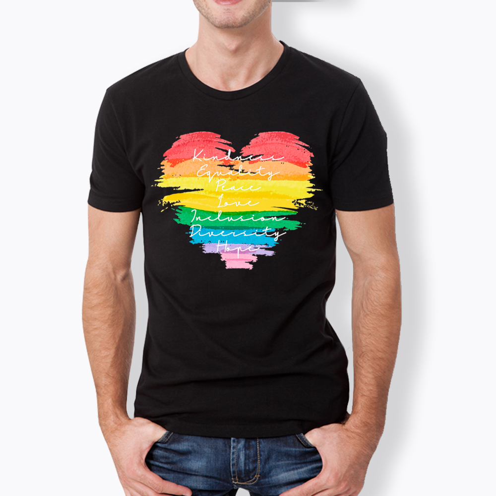 Kindness Equality Peace Love Inclusion Diversity Classic T-Shirt