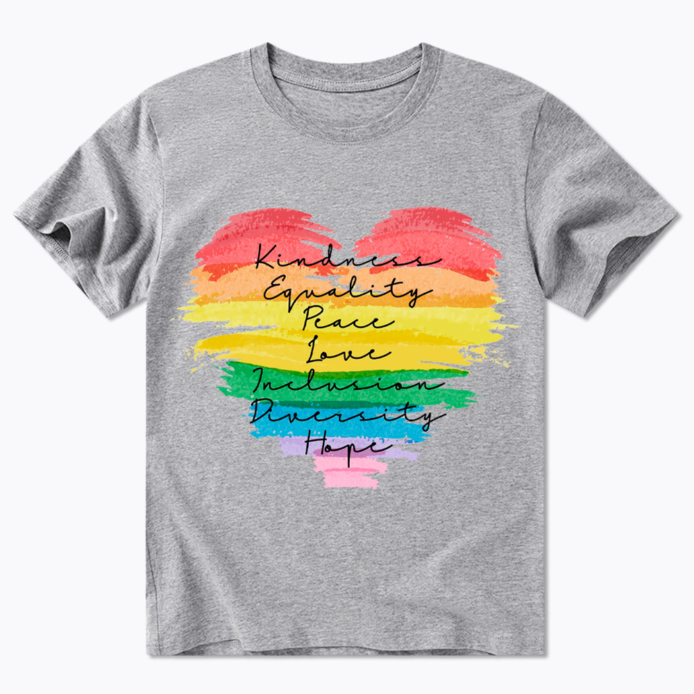 Kindness Equality Peace Love Inclusion Diversity Classic T-Shirt