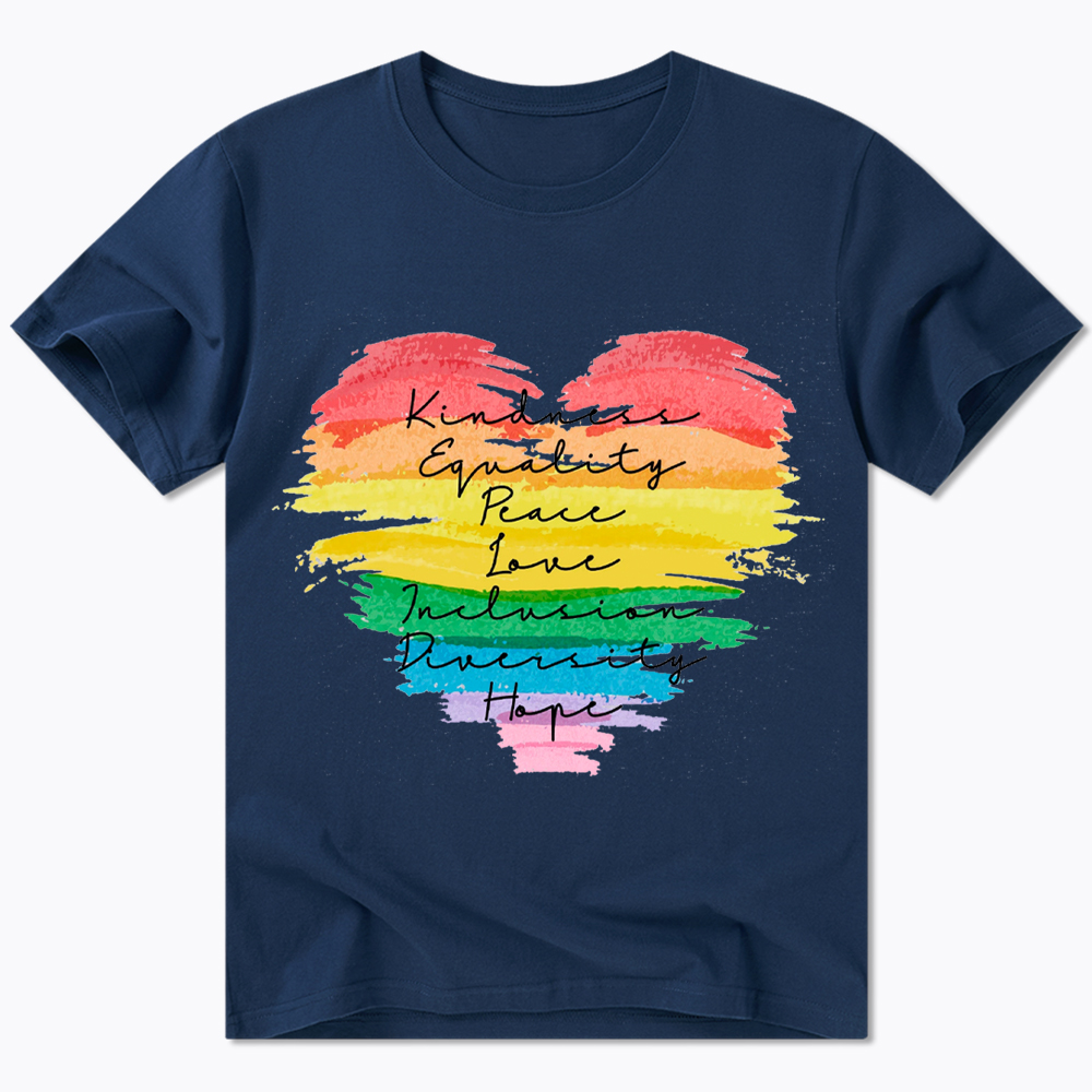 Kindness Equality Peace Love Inclusion Diversity Classic T-Shirt
