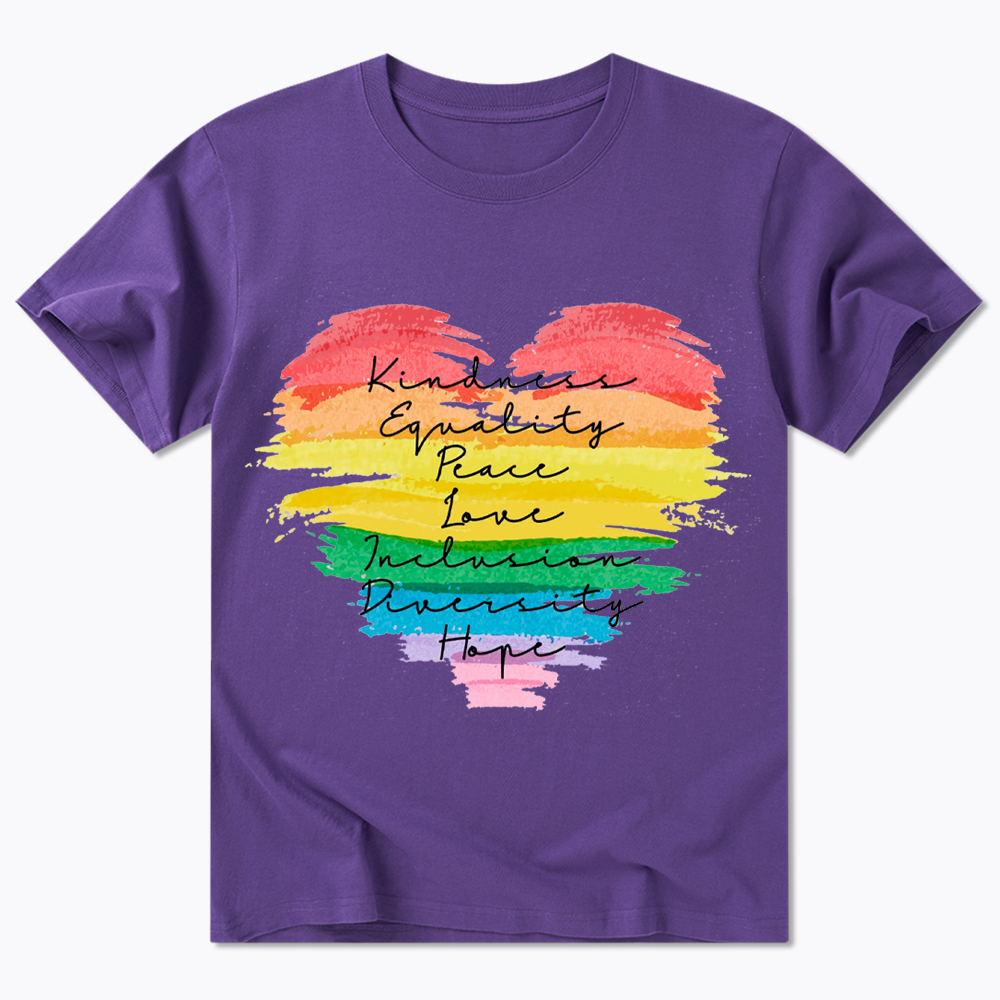 Kindness Equality Peace Love Inclusion Diversity Classic T-Shirt