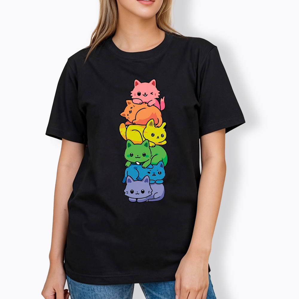 Rainbow Kitten Classic T-Shirt