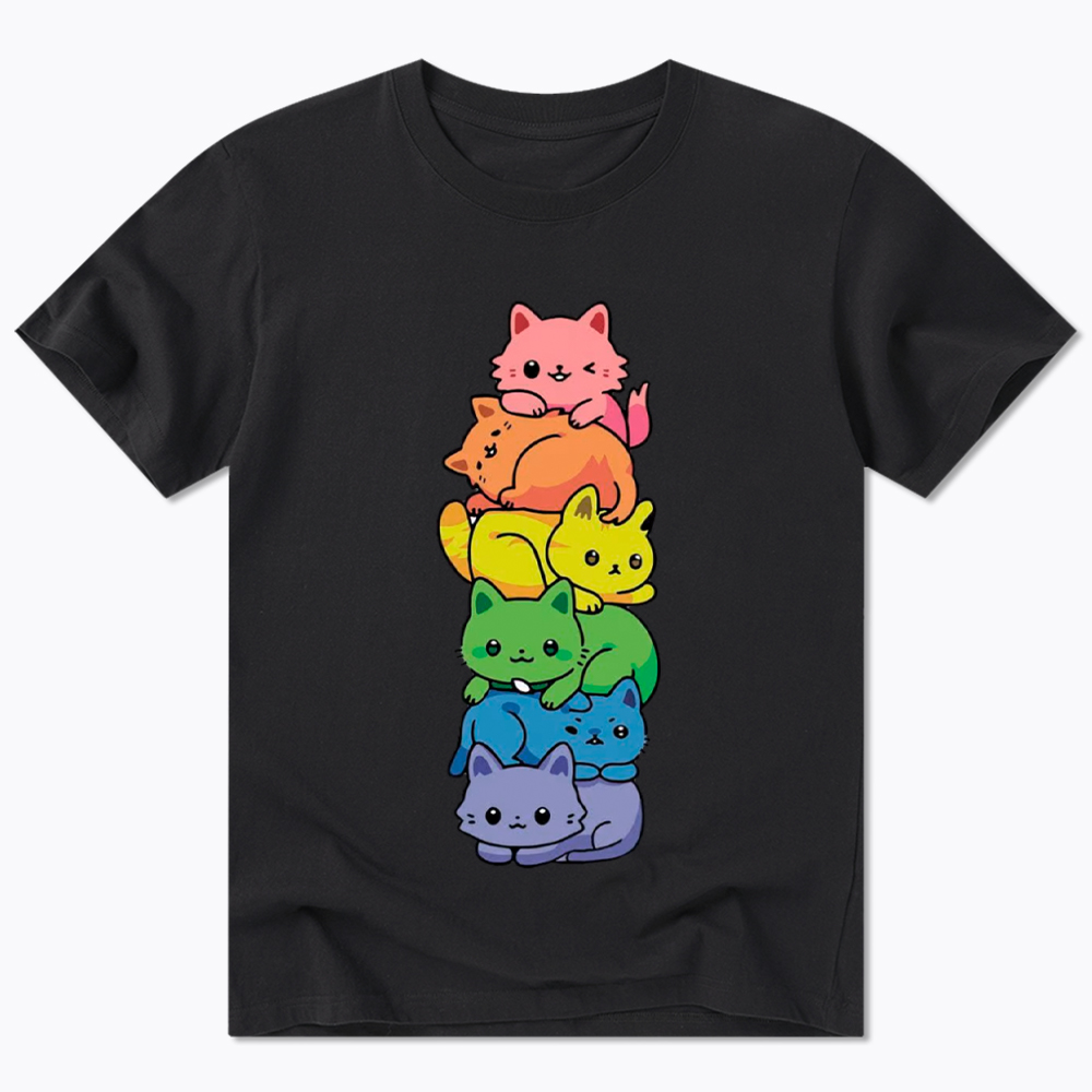 Rainbow Kitten Classic T-Shirt