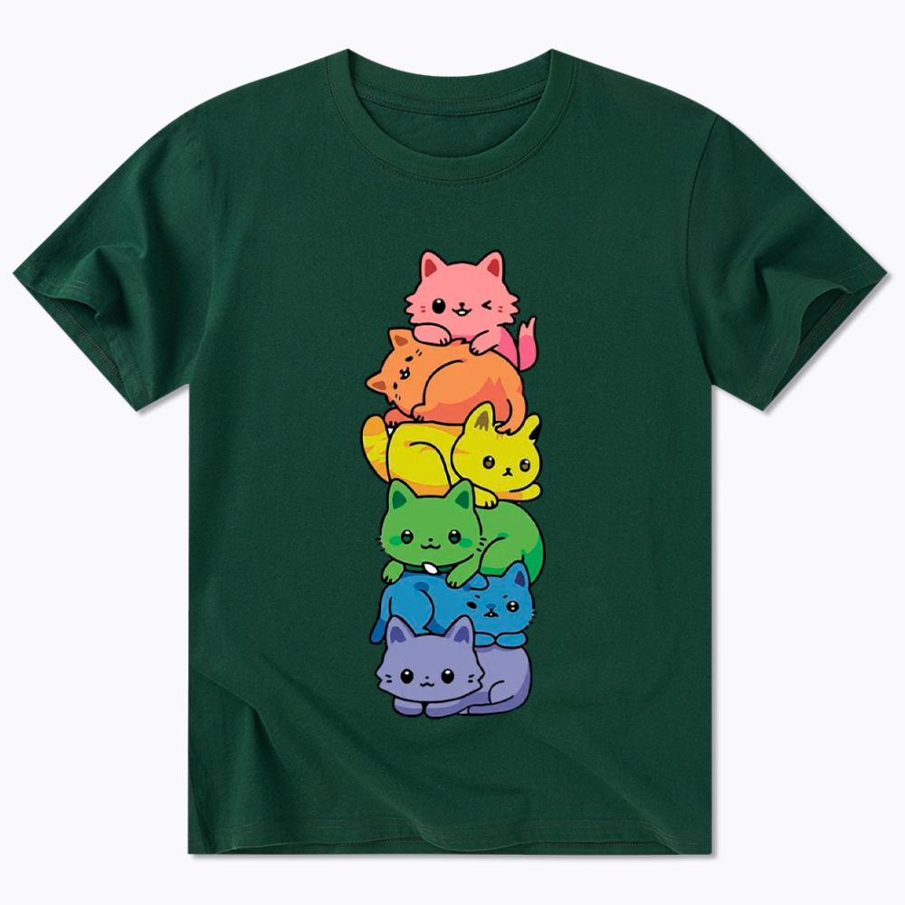 Rainbow Kitten Classic T-Shirt