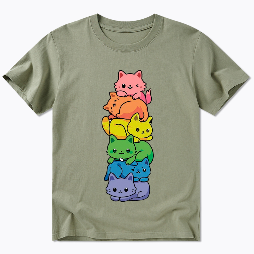 Rainbow Kitten Classic T-Shirt