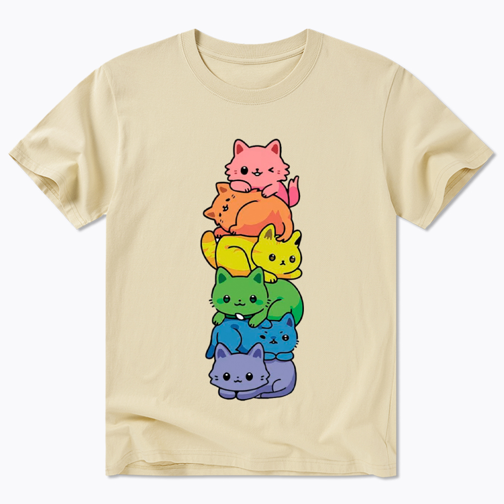 Rainbow Kitten Classic T-Shirt