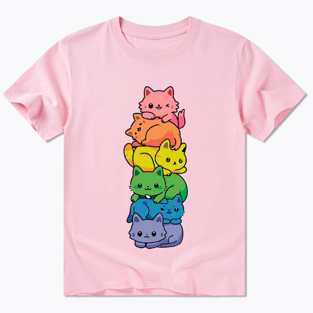 Rainbow Kitten Classic T-Shirt
