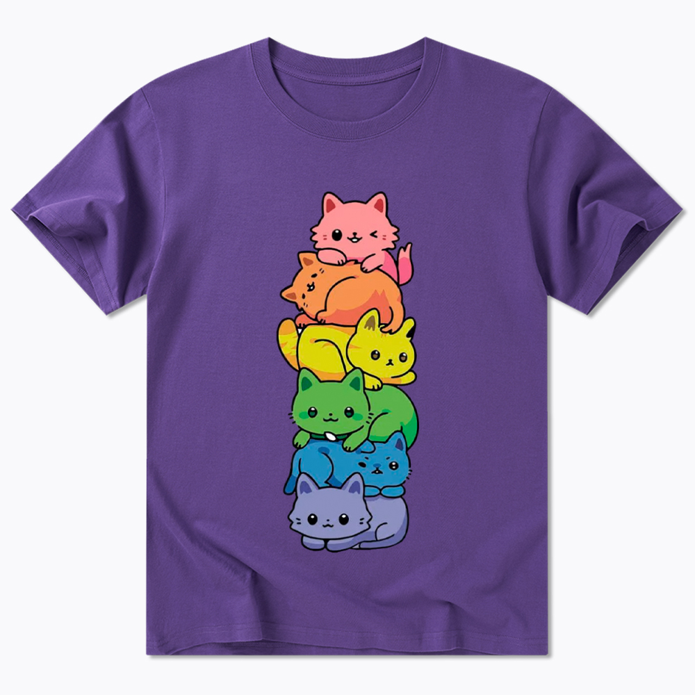 Rainbow Kitten Classic T-Shirt