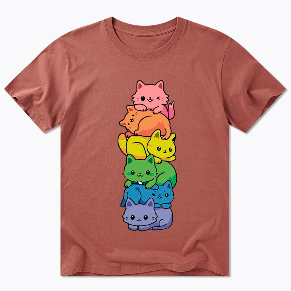 Rainbow Kitten Classic T-Shirt