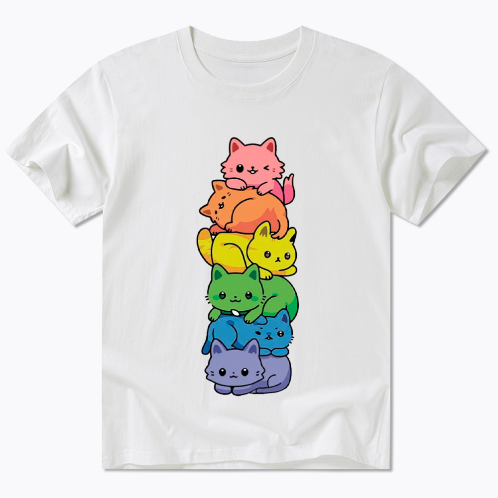 Rainbow Kitten Classic T-Shirt