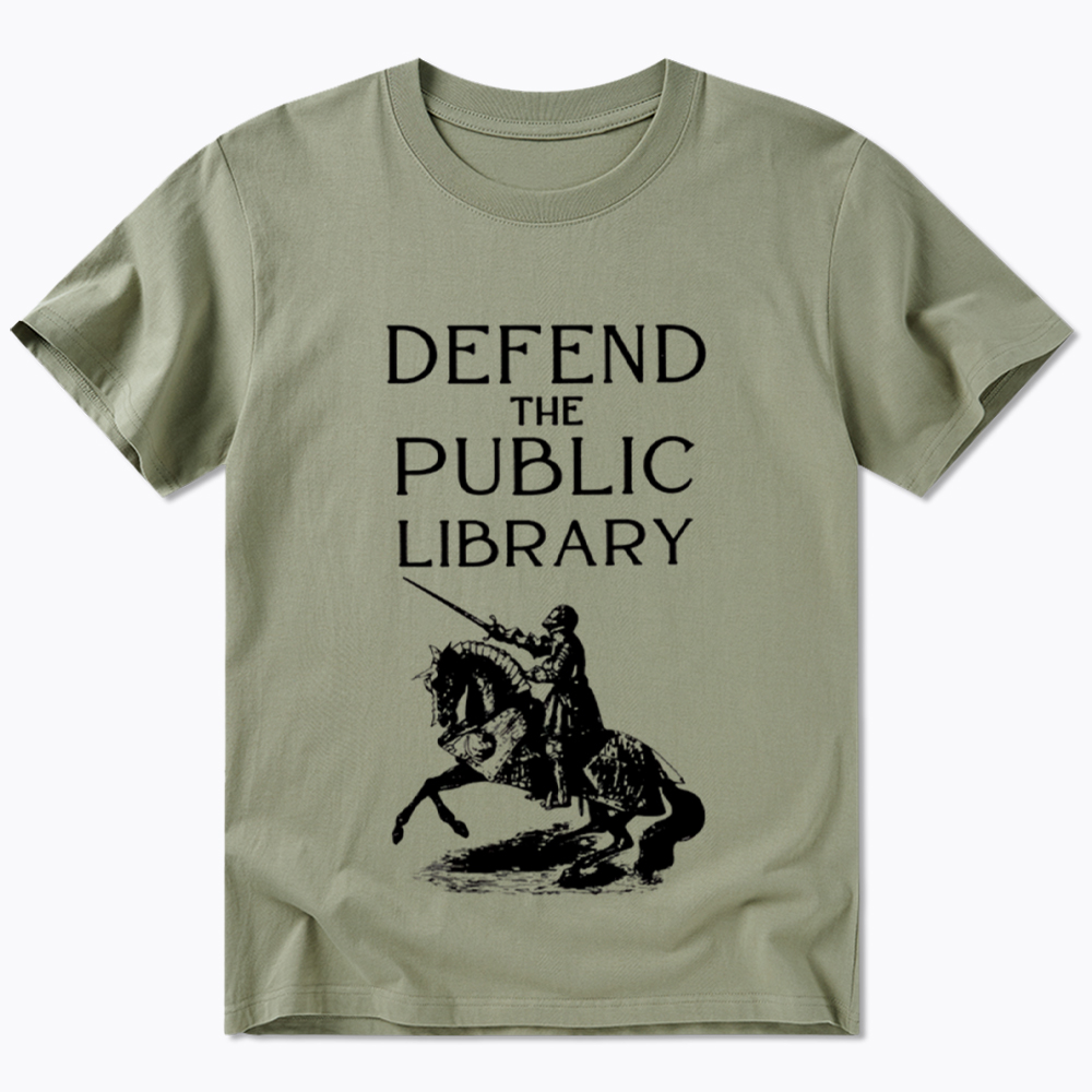 Defend The Public Library Classic T-Shirt