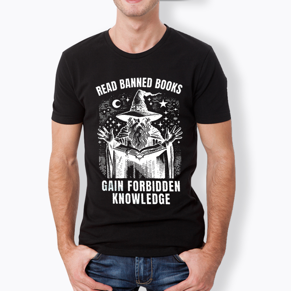 Read Banned Books Gain Forbidden Knowledge Classic T-Shirt