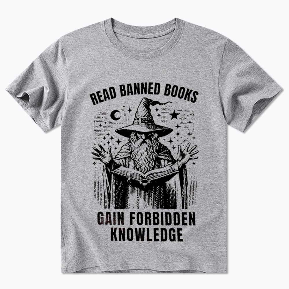 Read Banned Books Gain Forbidden Knowledge Classic T-Shirt