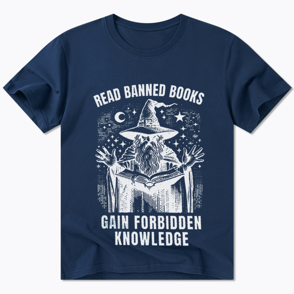 Read Banned Books Gain Forbidden Knowledge Classic T-Shirt