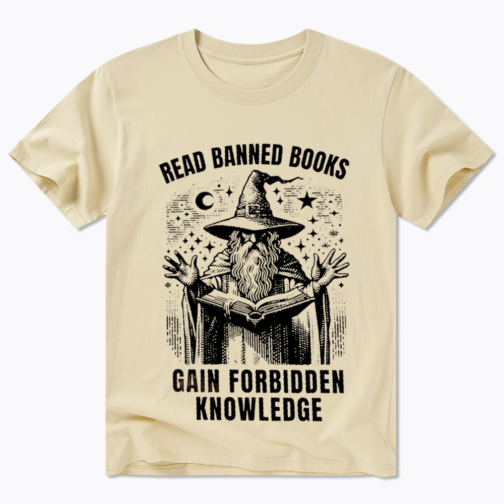 Read Banned Books Gain Forbidden Knowledge Classic T-Shirt