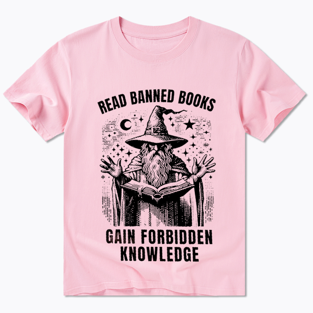 Read Banned Books Gain Forbidden Knowledge Classic T-Shirt