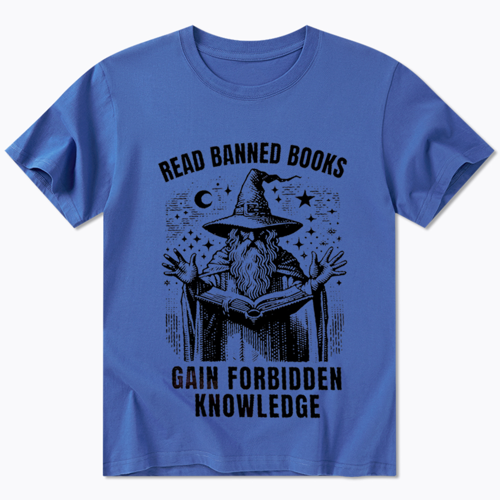 Read Banned Books Gain Forbidden Knowledge Classic T-Shirt