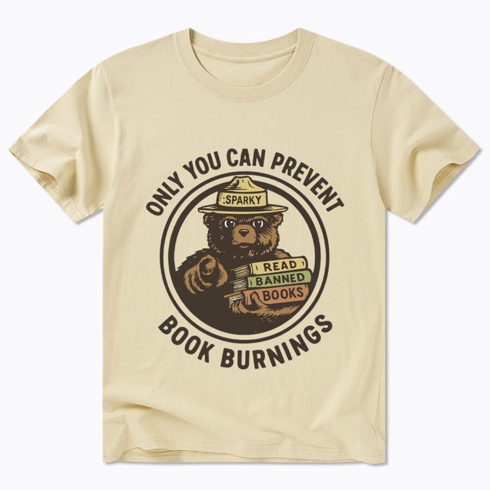 Only You Can Prevent Book Burnings Classic T-Shirt
