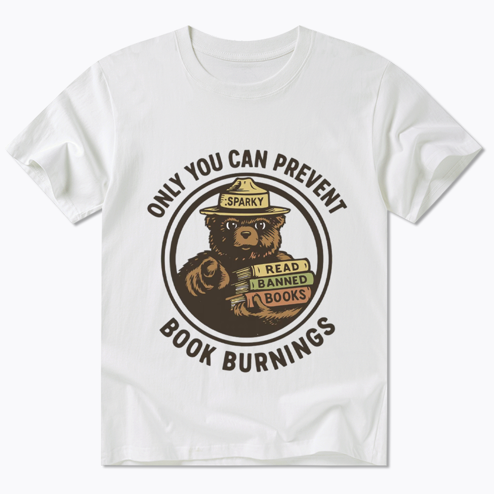 Only You Can Prevent Book Burnings Classic T-Shirt